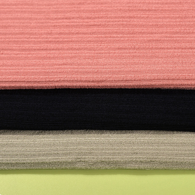Casual Spandex Knit Rib Fabric for Top Wholesale Supplier 5